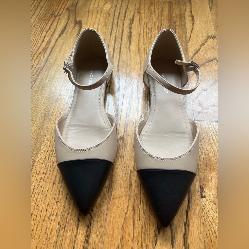Mar Fisher Two-Tone Black and Tan Women's Shoes